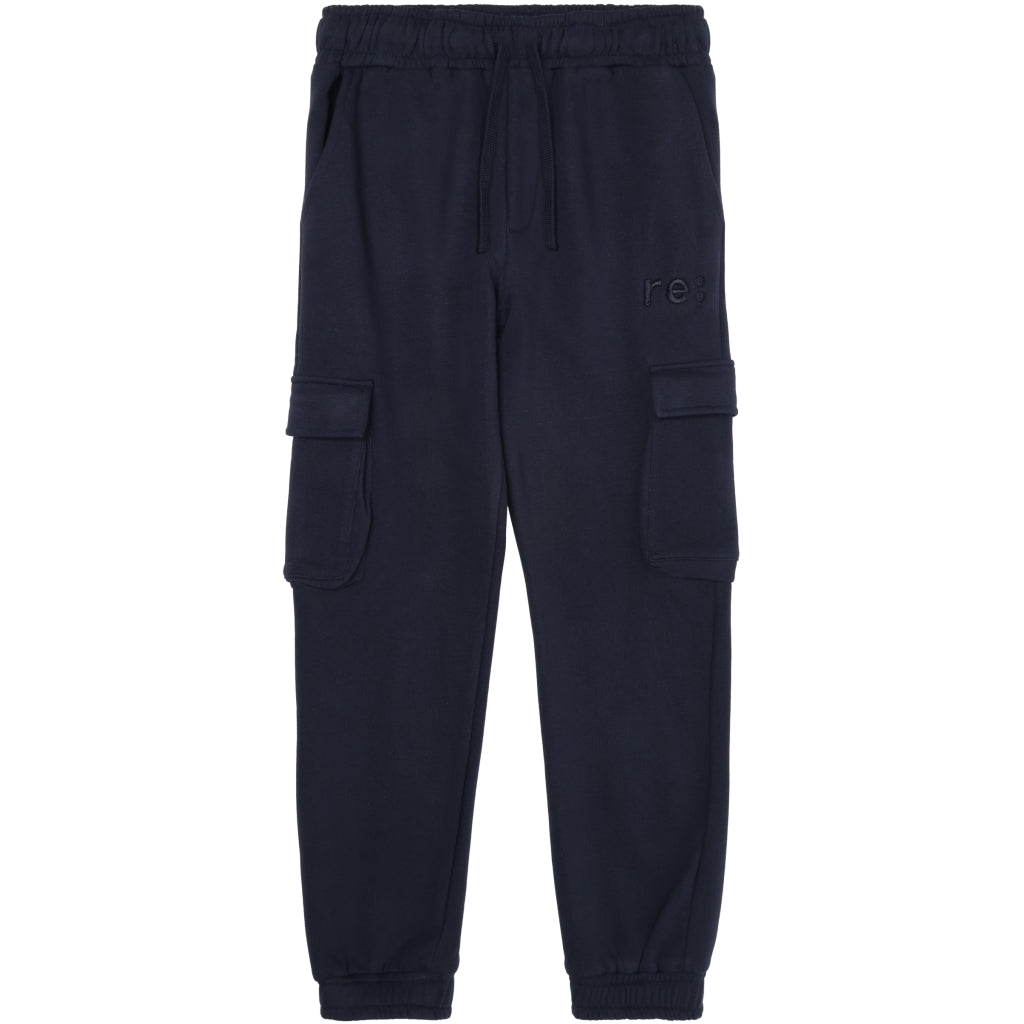 Navy blue cargo sweatpants online